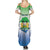 Personalised Sierra Leone Family Matching Summer Maxi Dress and Hawaiian Shirt Happy Independence Day