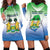 Personalised Sierra Leone Hoodie Dress Happy Independence Day