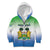 Personalised Sierra Leone Kid Hoodie Happy Independence Day