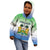 Personalised Sierra Leone Kid Hoodie Happy Independence Day