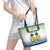 Sierra Leone Leather Tote Bag Happy Independence Day