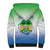 Personalised Sierra Leone Sherpa Hoodie Happy Independence Day