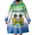 Personalised Sierra Leone Wearable Blanket Hoodie Happy Independence Day