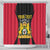 Personalised Empire dHayiti 1804–1806 Shower Curtain Coat Of Arms Flag Style