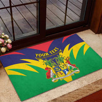 Personalised Mauritius Rubber Doormat Stella Clavisque Maris Indici
