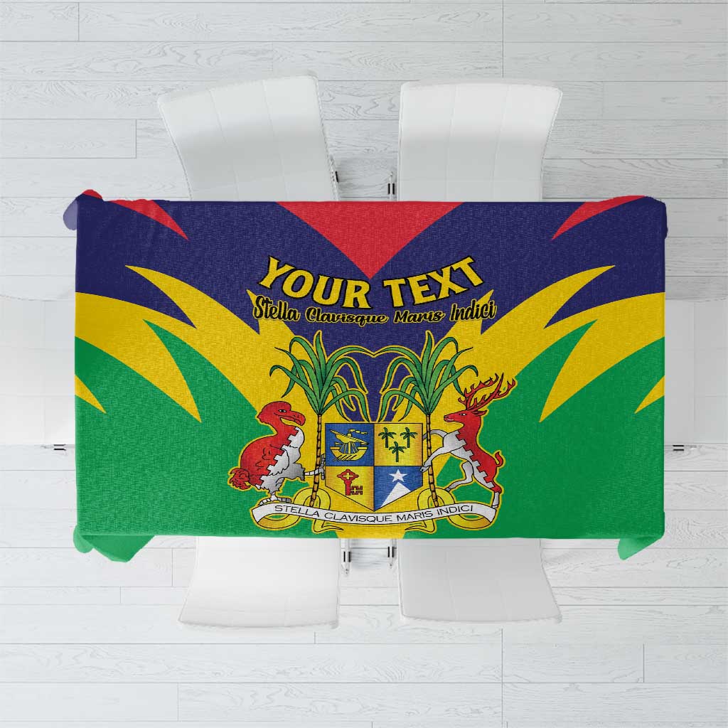 Personalised Mauritius Tablecloth Stella Clavisque Maris Indici