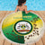 Personalised Nairobi Kenya Beach Blanket The Green City under the Sun