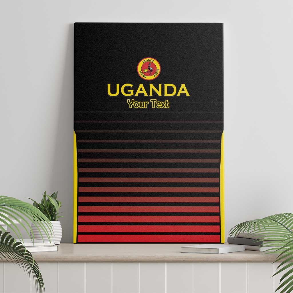 Uganda Rugby Custom Canvas Wall Art Go Cranes