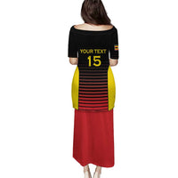 Uganda Rugby Custom Puletasi Go Cranes