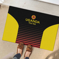 Uganda Rugby Custom Rubber Doormat Go Cranes