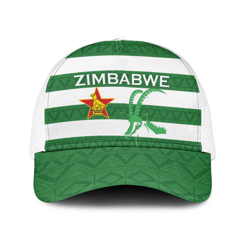 Zimbabwe Rugby Baseball Net Cap Go Sables Go - Wonder Print Shop