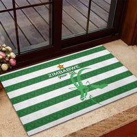 Zimbabwe Rugby Custom Rubber Doormat Go Sables Go