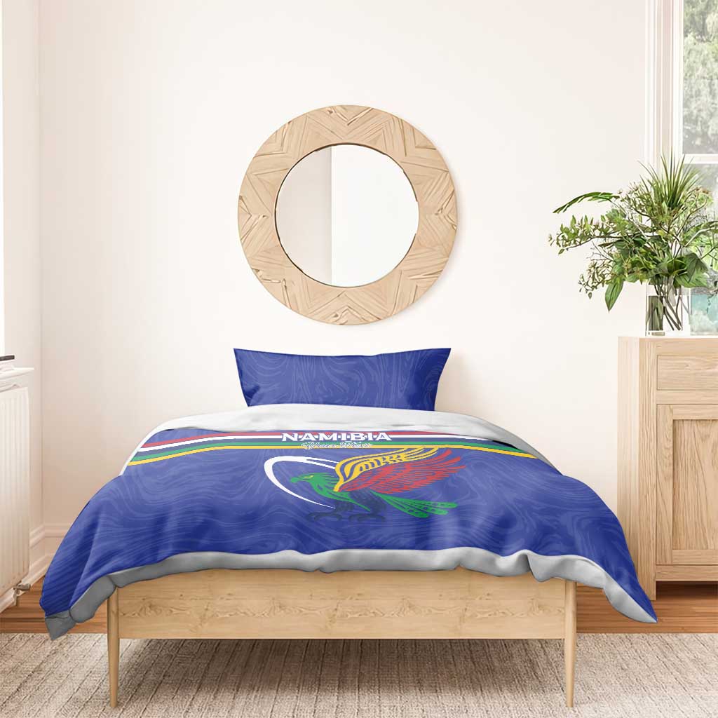 Namibia Rugby Custom Bedding Set Go Welwitschias