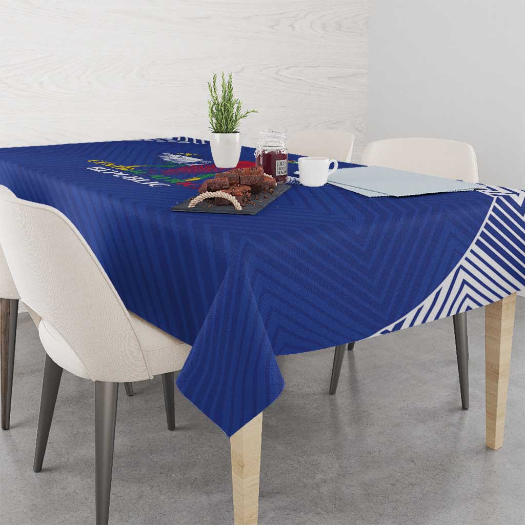 Central African Republic Football Tablecloth Go Champions - Wonder Print Shop
