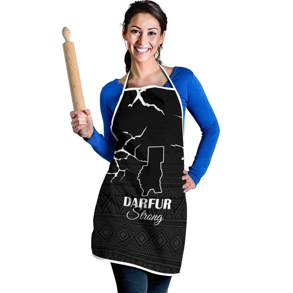 Darfur Sudan Strong Apron Pray for Tarseen - Wonder Print Shop