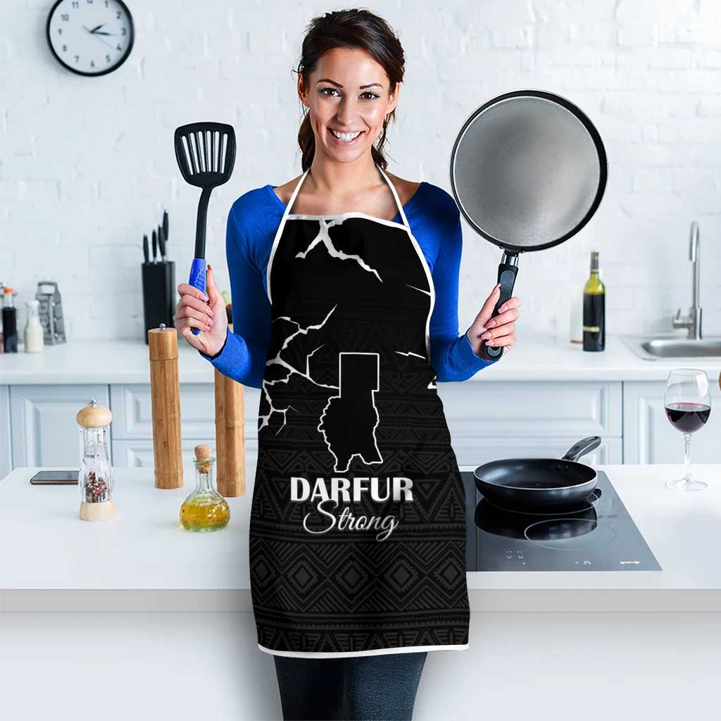 Darfur Sudan Strong Apron Pray for Tarseen - Wonder Print Shop