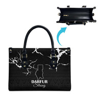 Darfur Sudan Strong Leather Bag Pray for Tarseen - Wonder Print Shop