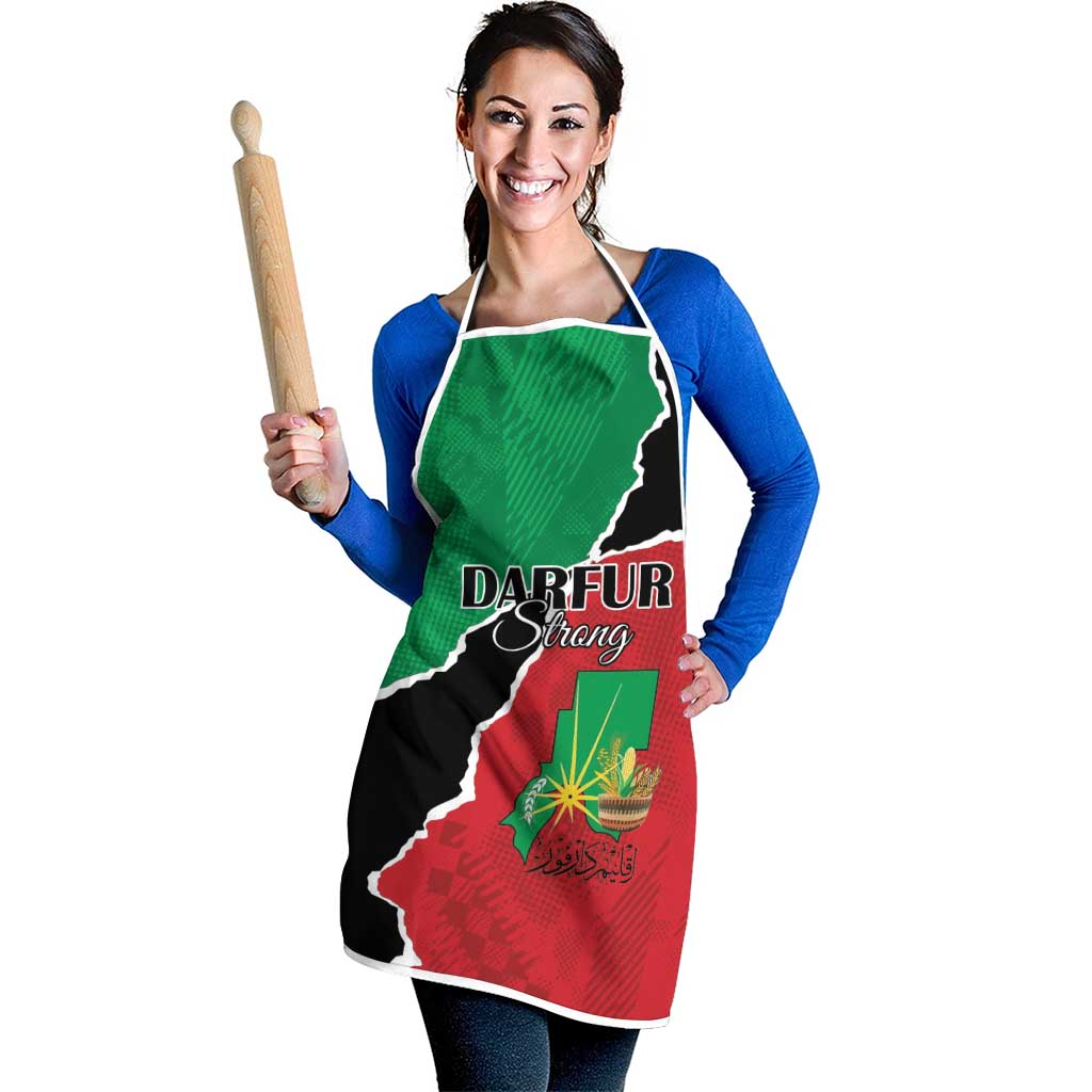 Sudan Apron Darfur Be Strong - Wonder Print Shop