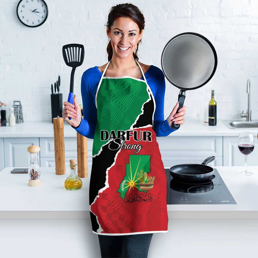 Sudan Apron Darfur Be Strong - Wonder Print Shop