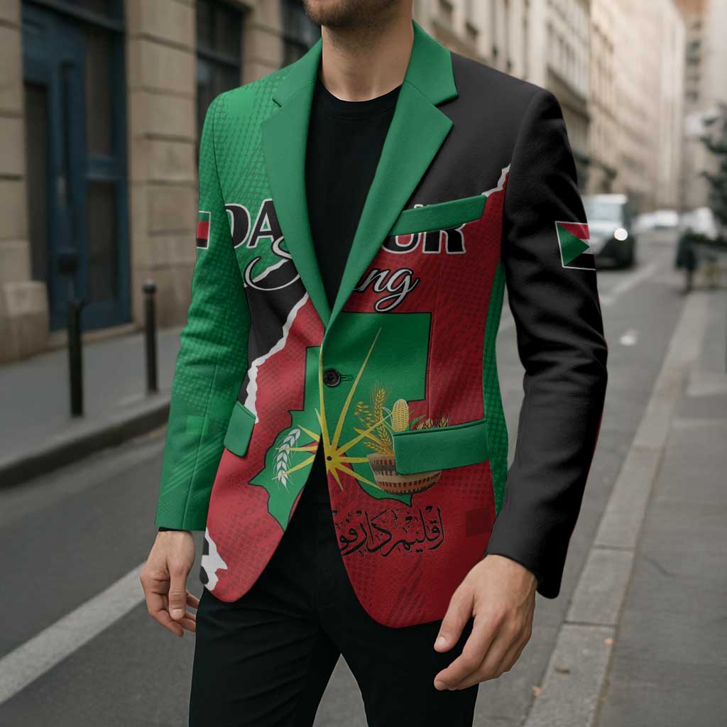 Personalized Sudan Blazer Darfur Be Strong - Wonder Print Shop