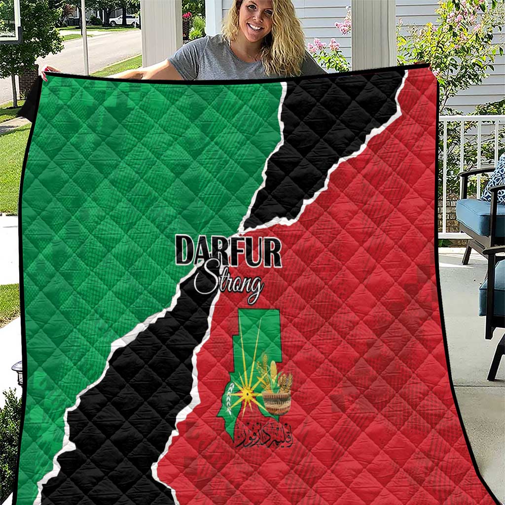 Sudan Quilt Darfur Be Strong - Wonder Print Shop