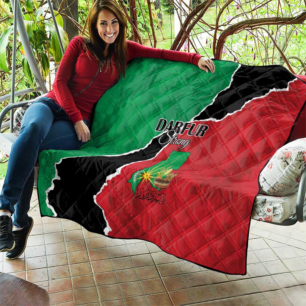 Sudan Quilt Darfur Be Strong - Wonder Print Shop