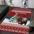 Canada Christmas Area Rug Merry Christmoose - Wonder Print Shop