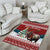 Canada Christmas Area Rug Merry Christmoose - Wonder Print Shop