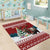 Canada Christmas Area Rug Merry Christmoose - Wonder Print Shop