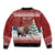 Personalized Canada Christmas Bomber Jacket Merry Christmoose - Wonder Print Shop