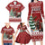 Personalized Canada Christmas Family Matching Long Sleeve Bodycon Dress and Hawaiian Shirt Merry Christmoose - Wonder Print Shop