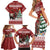 Personalized Canada Christmas Family Matching Short Sleeve Bodycon Dress and Hawaiian Shirt Merry Christmoose - Wonder Print Shop