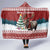 Canada Christmas Hooded Blanket Merry Christmoose