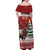 Personalized Canada Christmas Off Shoulder Maxi Dress Merry Christmoose - Wonder Print Shop