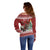 Personalized Canada Christmas Off Shoulder Sweater Merry Christmoose - Wonder Print Shop