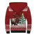 Personalized Canada Christmas Sherpa Hoodie Merry Christmoose - Wonder Print Shop