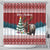 Canada Christmas Shower Curtain Merry Christmoose