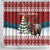 Canada Christmas Shower Curtain Merry Christmoose