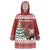 Personalized Canada Christmas Wearable Blanket Hoodie Merry Christmoose - Wonder Print Shop