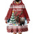 Personalized Canada Christmas Wearable Blanket Hoodie Merry Christmoose - Wonder Print Shop