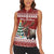 Personalized Canada Christmas Women Sleeveless Polo Shirt Merry Christmoose - Wonder Print Shop