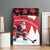 Canada Christmas Canvas Wall Art Santa Claus Hockey Player - Maple Leaves Pattern - Wonder Print Shop