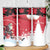 Personalized Canada Christmas Skinny Tumbler Santa Claus Hockey Player - Maple Leaves Pattern