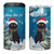 Iceland Christmas 4 in 1 Can Cooler Tumbler Merry Yule Cat - Wonder Print Shop