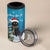 Iceland Christmas 4 in 1 Can Cooler Tumbler Merry Yule Cat - Wonder Print Shop