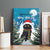 Iceland Christmas Canvas Wall Art Merry Yule Cat - Wonder Print Shop