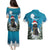 Iceland Christmas Couples Matching Puletasi and Hawaiian Shirt Merry Yule Cat - Wonder Print Shop