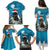 Iceland Christmas Family Matching Puletasi and Hawaiian Shirt Merry Yule Cat - Wonder Print Shop