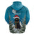 Iceland Christmas Hoodie Merry Yule Cat - Wonder Print Shop