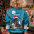 Iceland Christmas Kid Ugly Christmas Sweater Merry Yule Cat - Wonder Print Shop